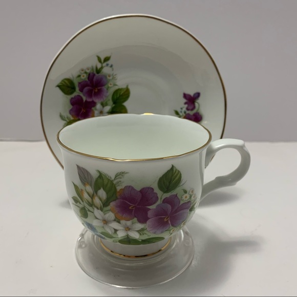 Vintage Other - SADLER Wellington fine bone china tea cup and saucer made in England coffee